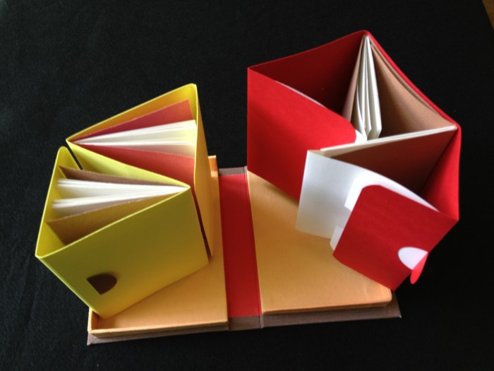 Guy Begbie Dos a Dos & and interleaved double section pamphlets